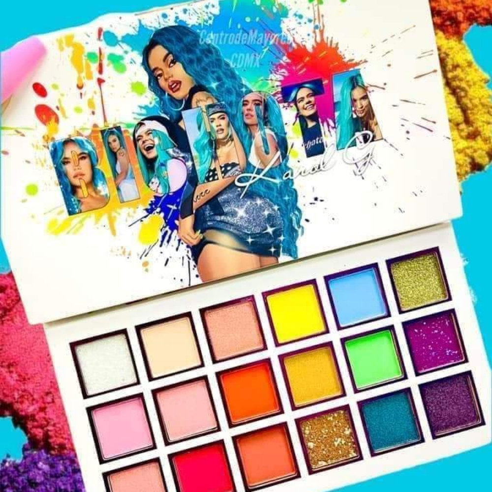 WHITE KAROL G EYESHADOWS  PALLET. NEW . TEXAN'S BOUTIQUE.